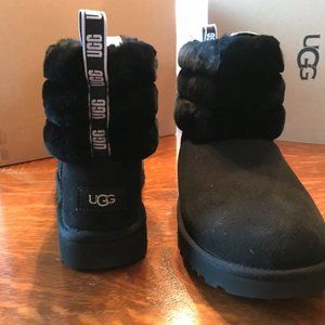Women's Ugg Mini Fluff Quilted Boot; Size 11
